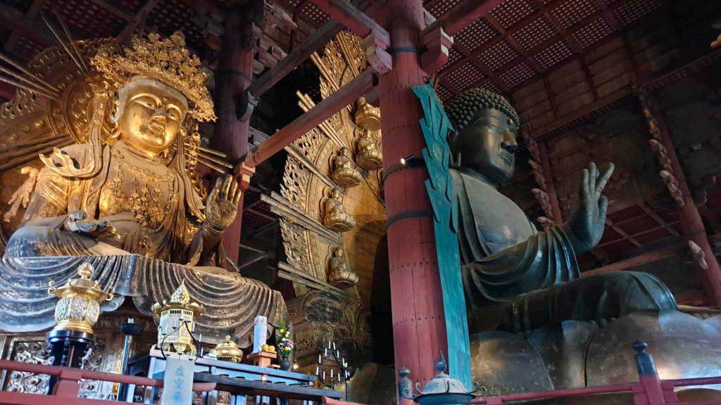 Giant Buddha temple Todai-ji