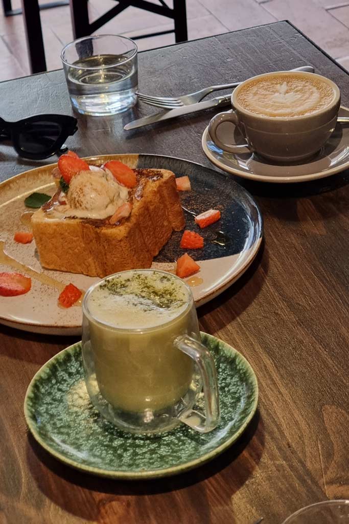 Matcha tea and specialty coffee in Las Palmas