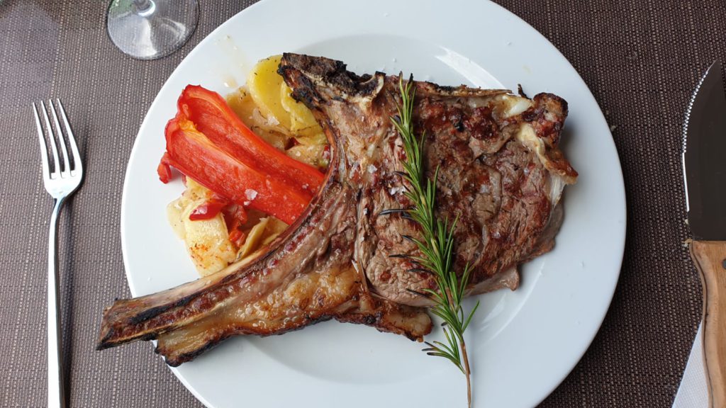 Steak of San Lorenzo, La Marisma restaurant
