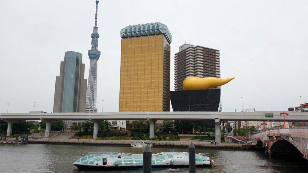 Himiko boat through Sumida river, places to visit in Tokyo