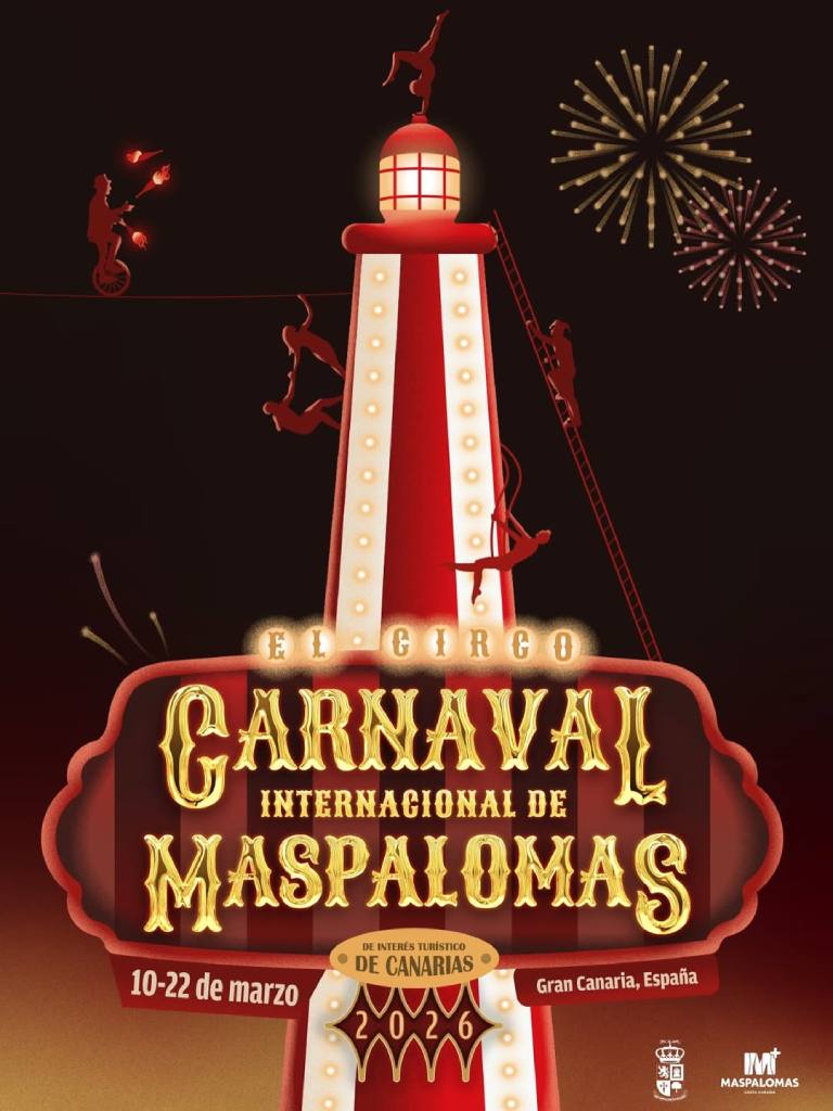 Cartel oficial Carnaval Maspalomas 2026 y fechas