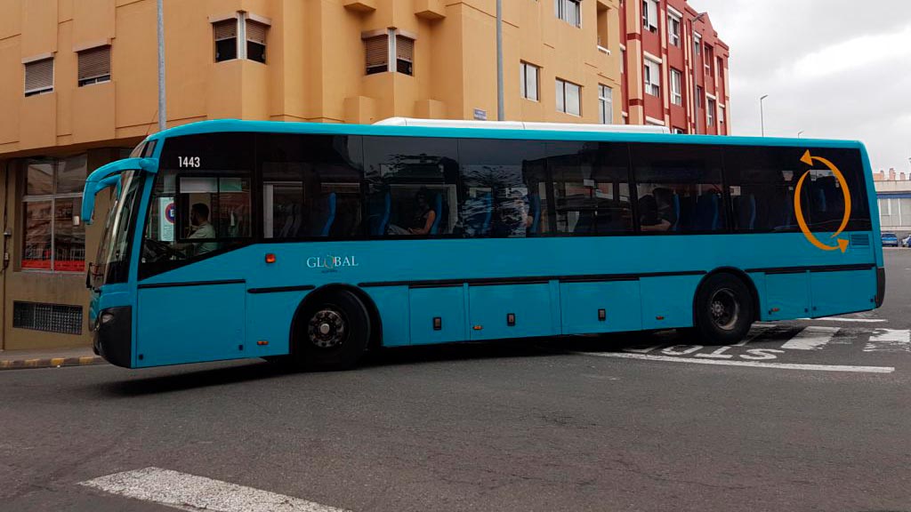 How to get around Gran Canaria: Global buses