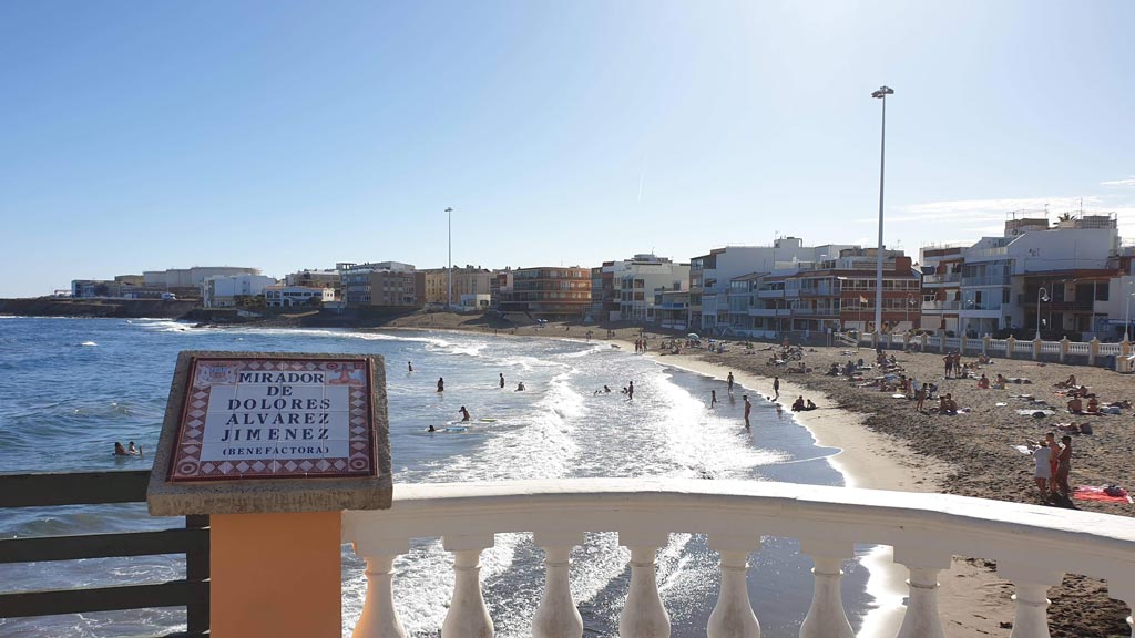 Mirador playa de Salinetas