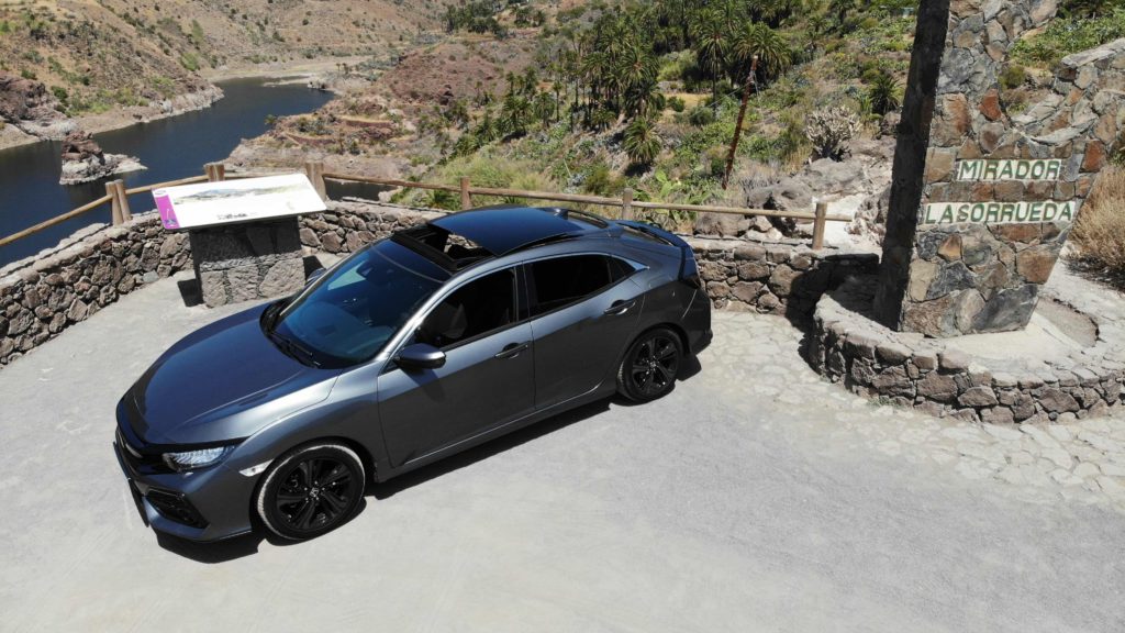 Hire a car in Gran Canaria. La Sorrueda Dam