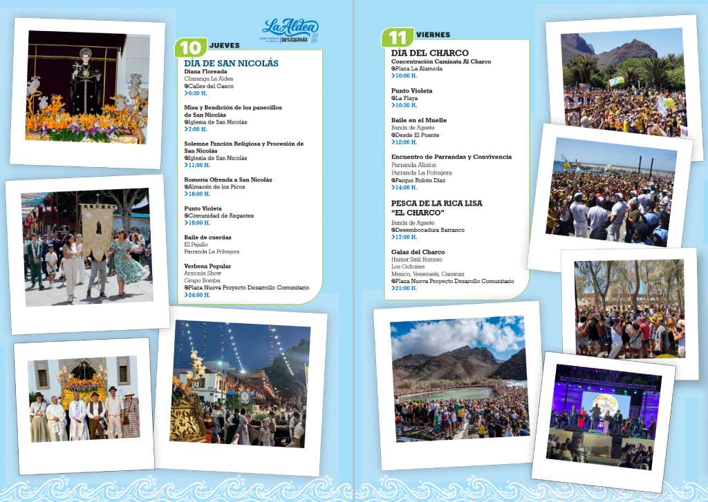 Programme du festival Charco La Aldea 2026