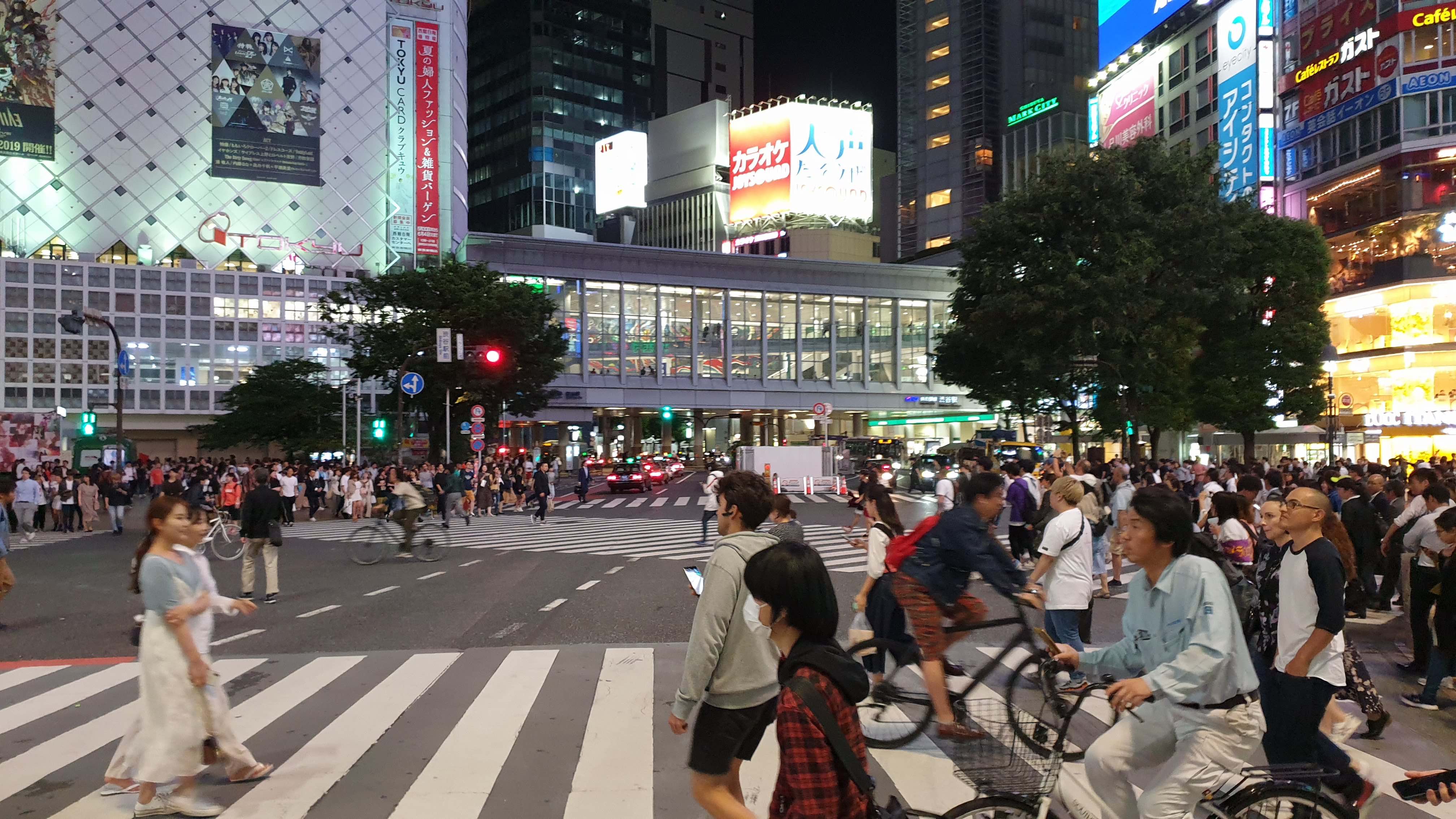 Qué ver en Tokio en 4 días, cruce de Shibuya