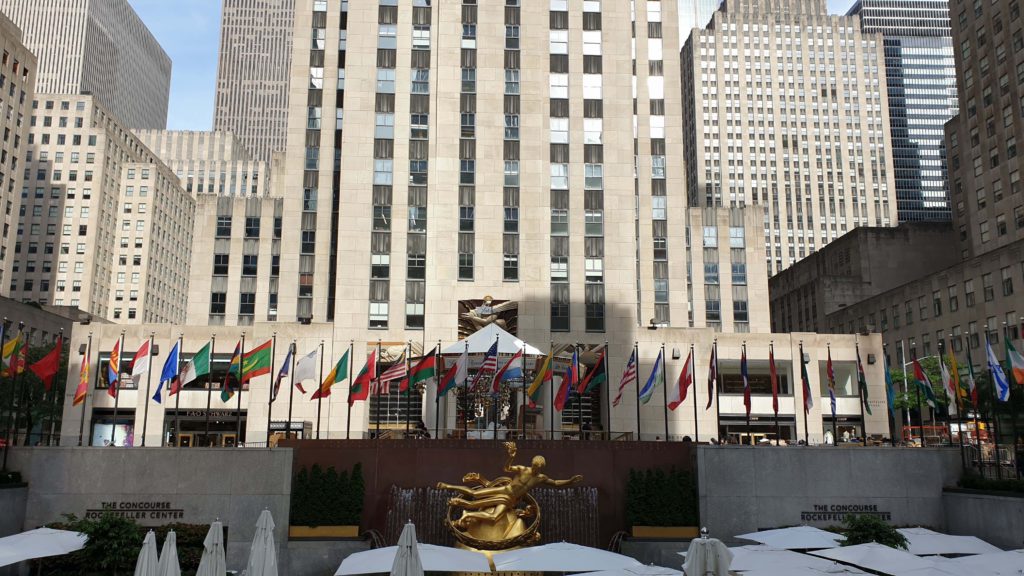 Rockefeller Center, places to visit in New York in 4 days