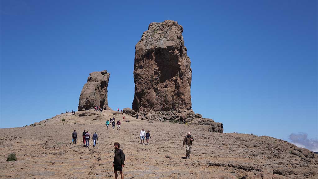 Hiking with kids in Gran Canaria, Roque Nublo