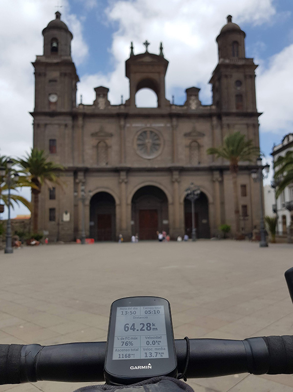 Rutas para bici de montaña en Las Palmas de Gran Canaria, salida desde Vegueta