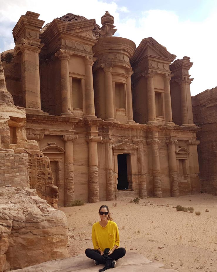 Israel and Jordan on your own: The Monastery, Petra