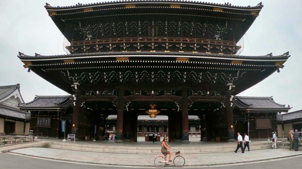 Visitar Kioto en bici