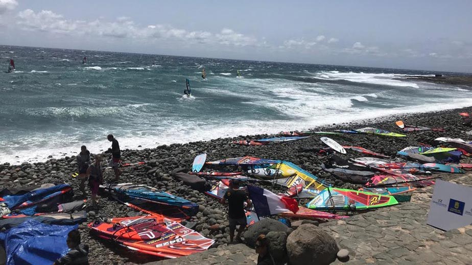 Campeonato del mundo de Windsurf en Pozo Izquierdo