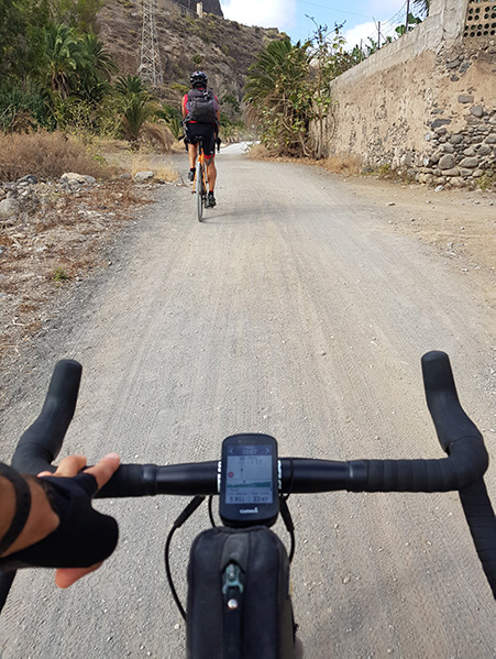 Rutas para bici de montaña en Las Palmas de GC, barranco de Guiniguada
