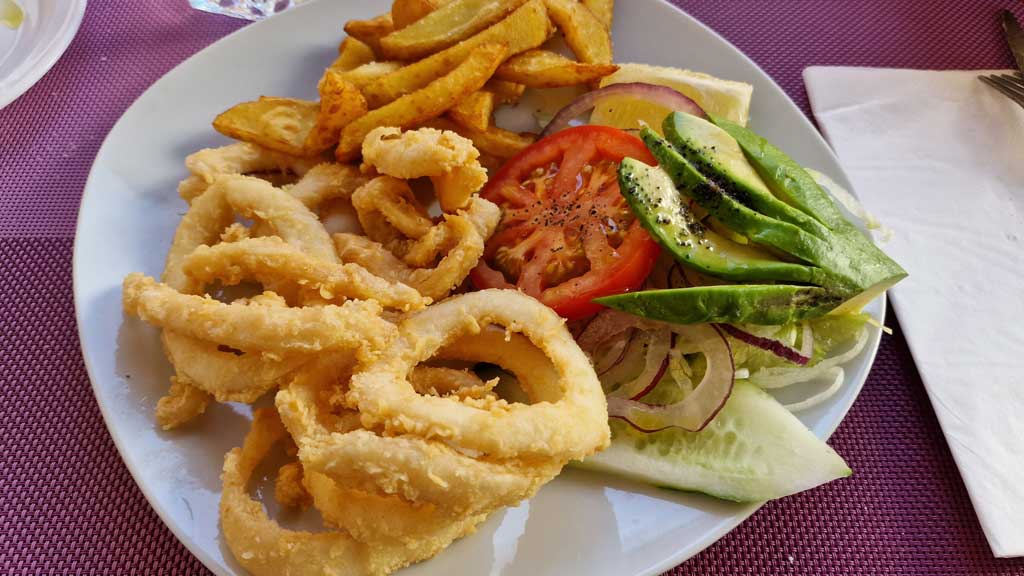 Calamares en Hijos de Ortega, restaurantes en Valsequillo