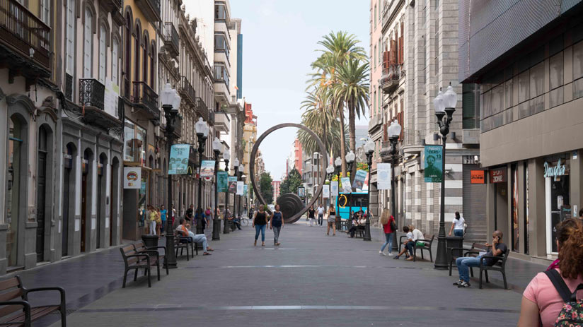 Calle Triana, compras en Las Palmas de Gran Canaria 