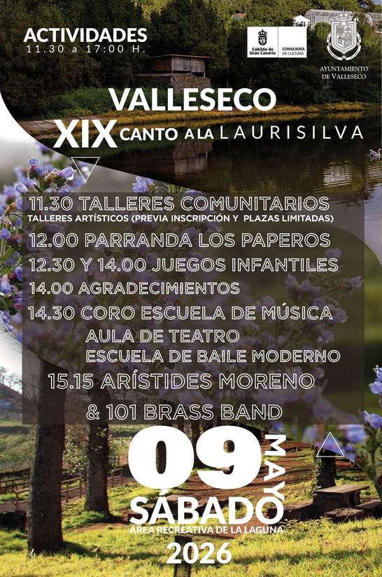 Programa Canto a la Laurisilva Valleseco 2026