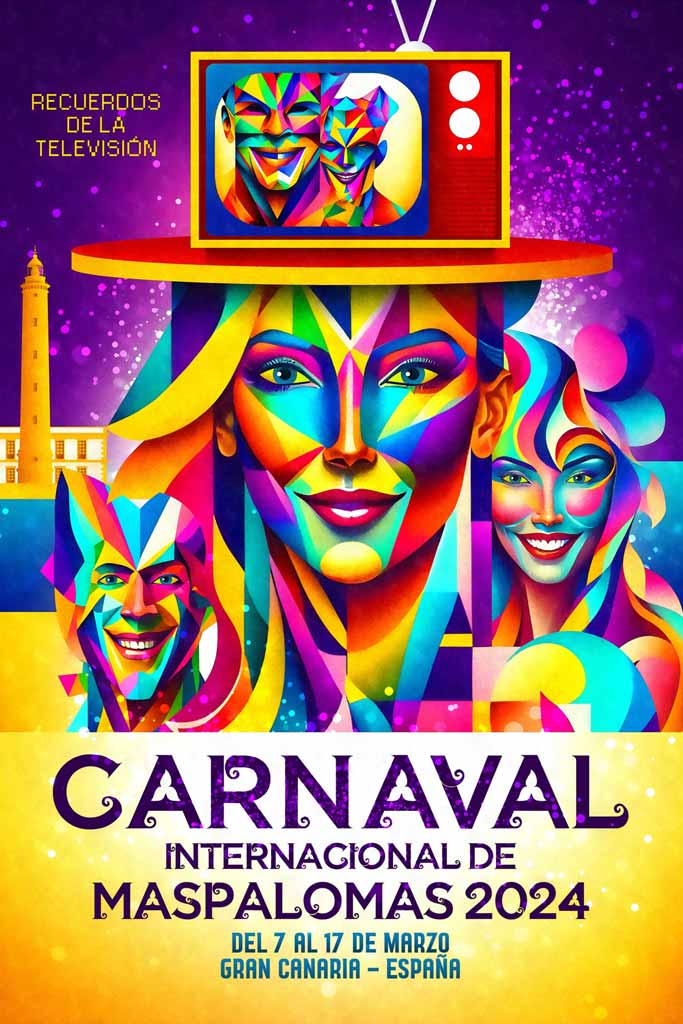 Recuerdos de la televisión, temática Carnaval Maspalomas 2024