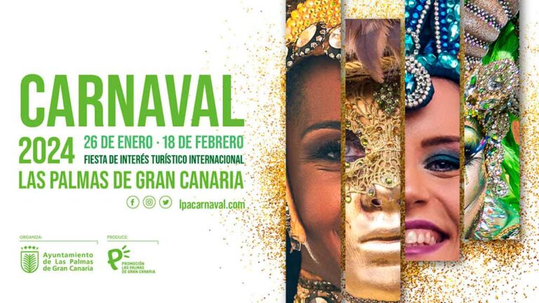Cartel Carnaval Las Palmas de Gran Canaria 2024