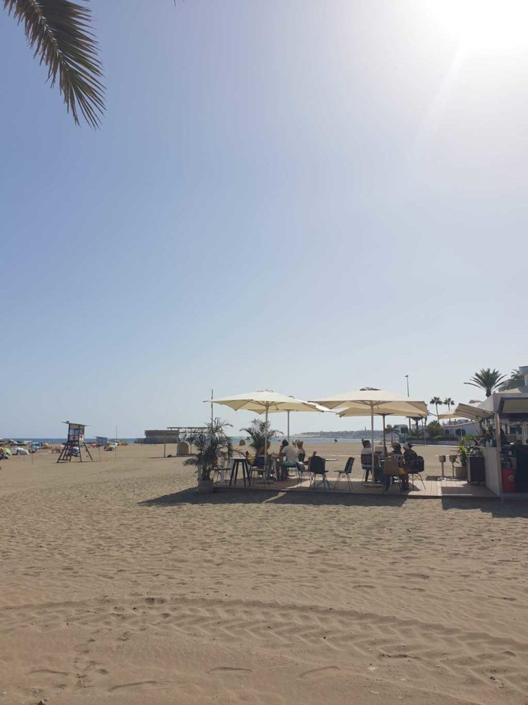 Restaurantes en el sur de Gran Canaria, Mao Mao beach