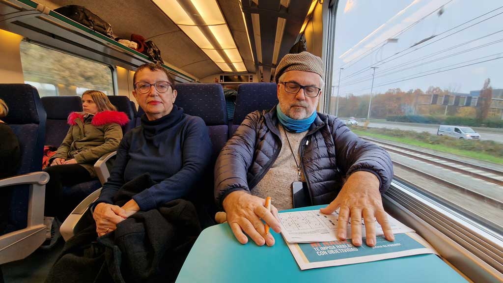 How to get around Belgium by train