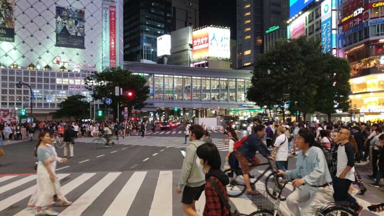 Cruce de Shibuya. Que ver en Tokio en 4 dias