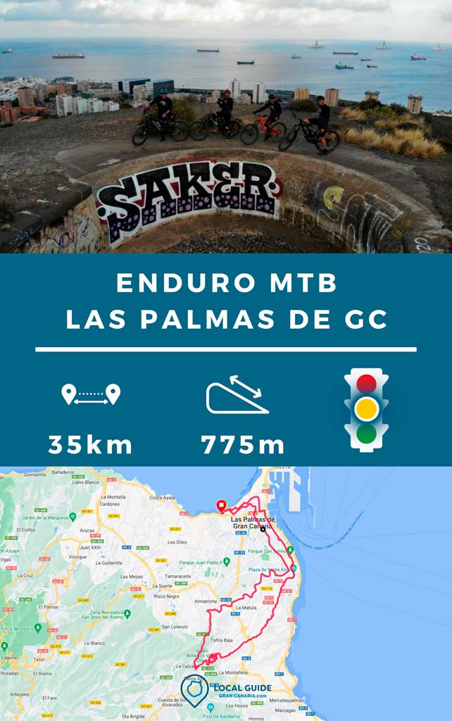 Enduro MTB por Las Palmas de Gran Canaria