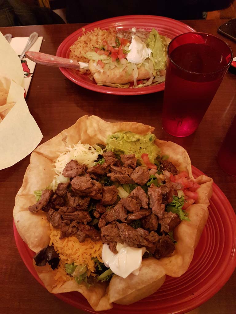 Salad Santa Fe at Zorros
