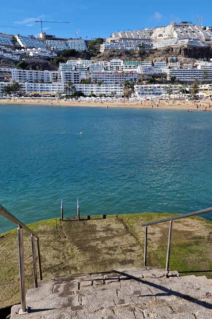 Puerto Rico, playa en Gran Canaria