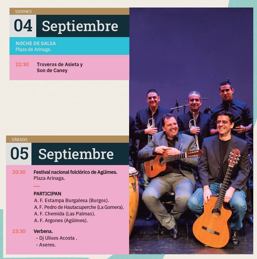 Pino Arinaga Festival 2026 - September program