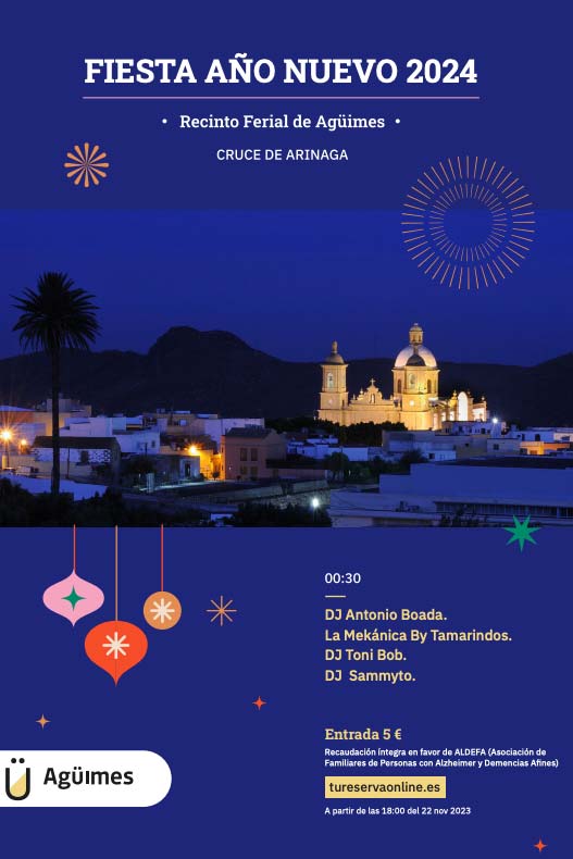 New Year's Eve party in Agüimes, Gran Canaria