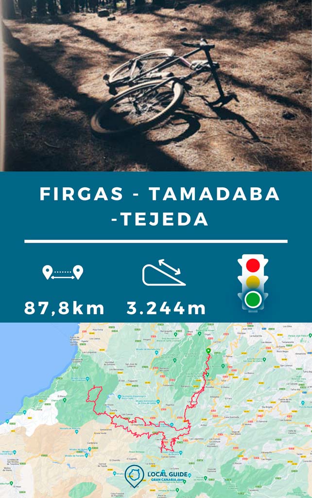Firgas Tamadaba y Tejeda gravel bike
