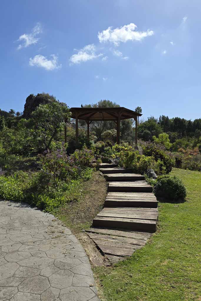 Templete en el Jardín Botánico Viera y Clavijo