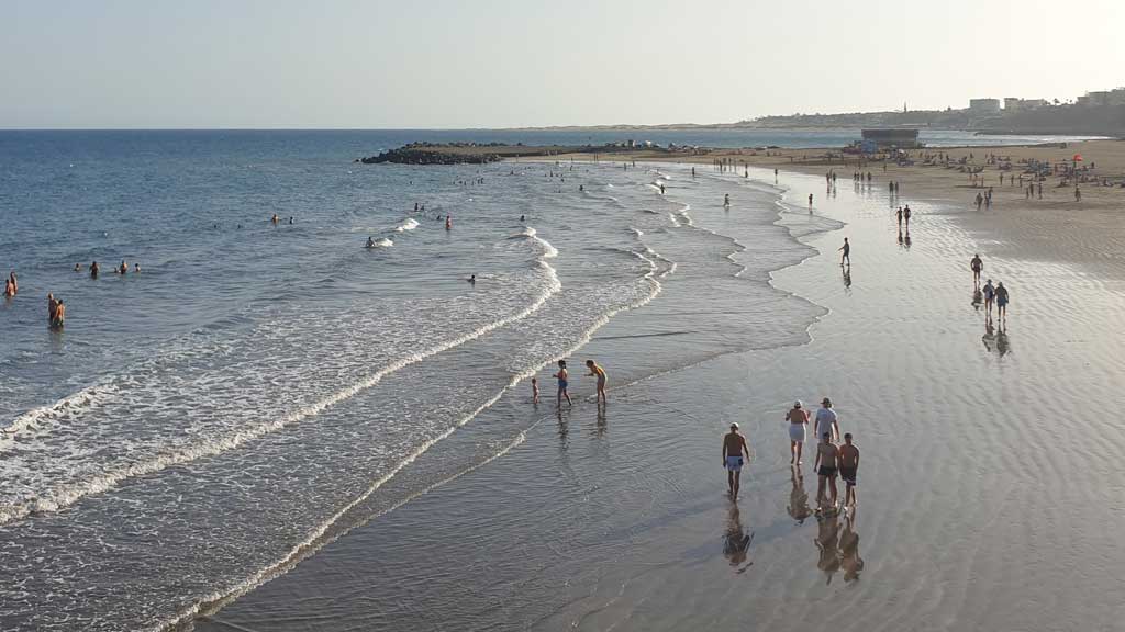 Las Burras beach, things to do in Gran Canaria with kids