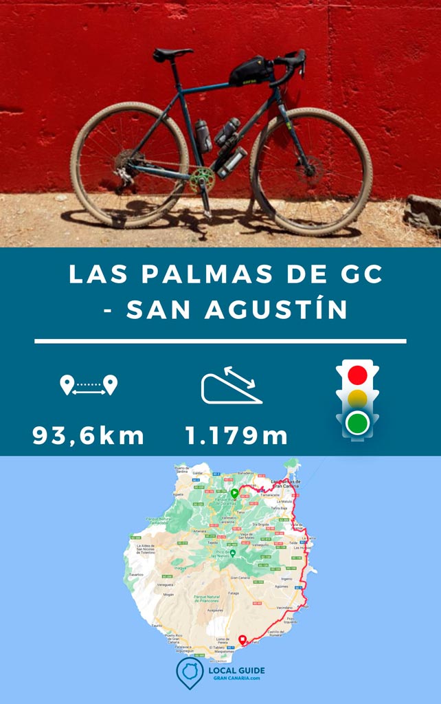 Las Palmas de GC - San Agustín en bici