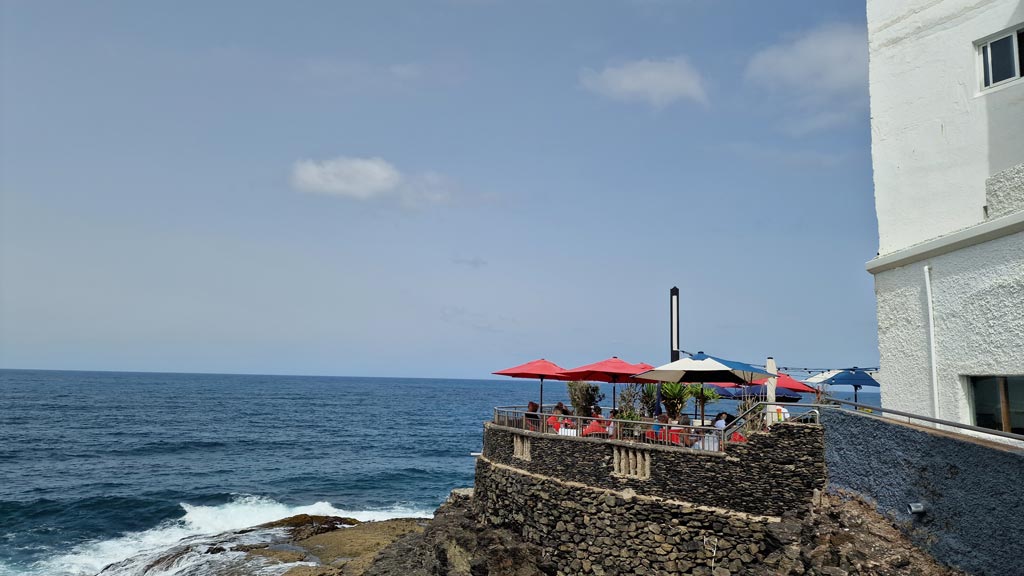 Locanda El Roque, sea view restaurants in Gran Canaria
