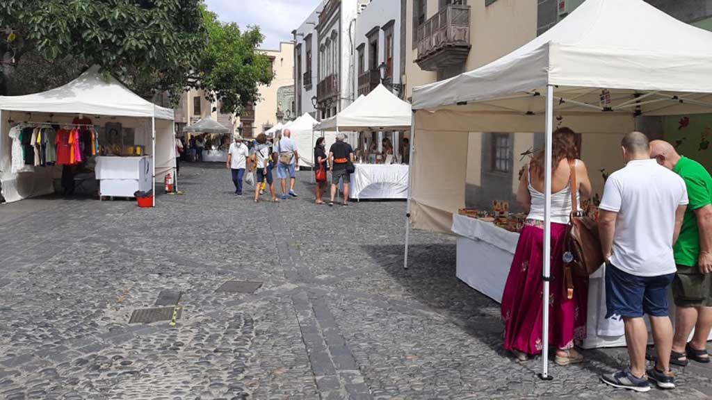 Vegueta, street markets in Las Palmas de Gran Canaria