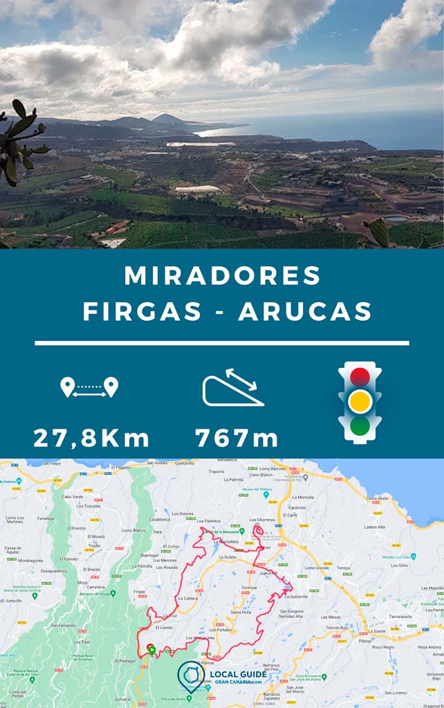 Miradores Firgas-Arucas gravel bike
