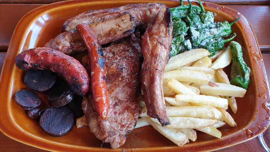 Parrillada para dos, restaurante La Era