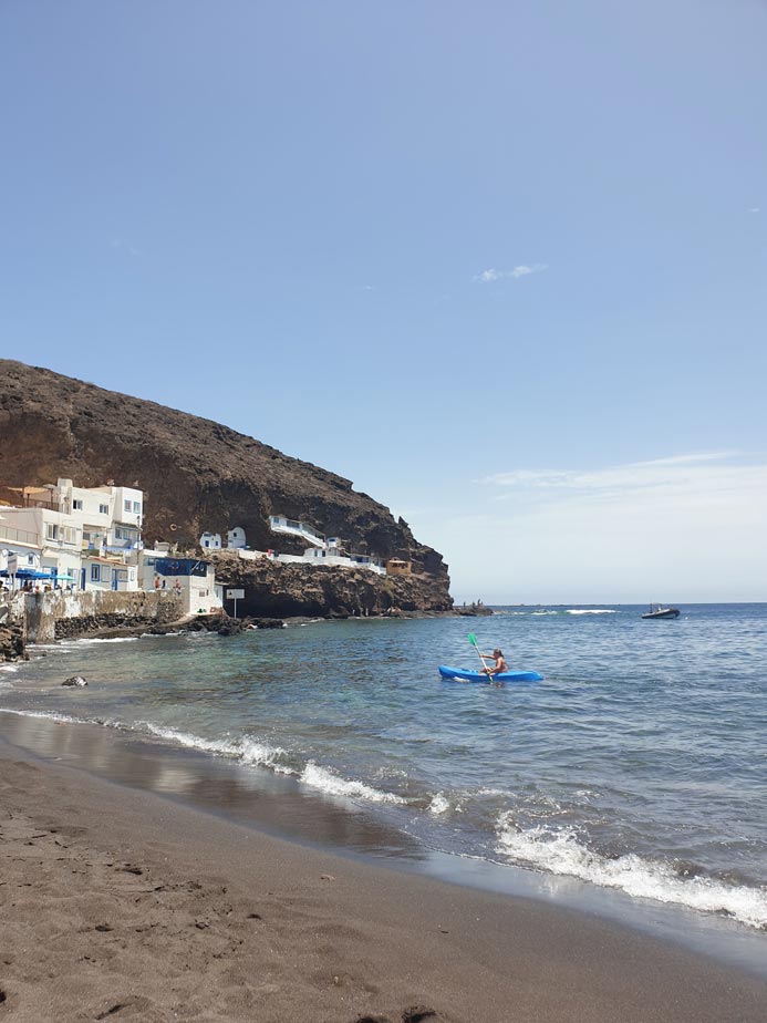 Local beaches of Gran Canaria: Tufia