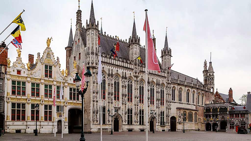 Burg square, best places to visit in Bruges