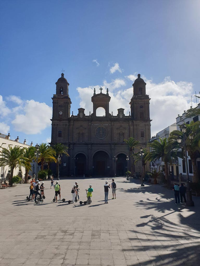 Cathedral of Canarias and Santa Ana Square