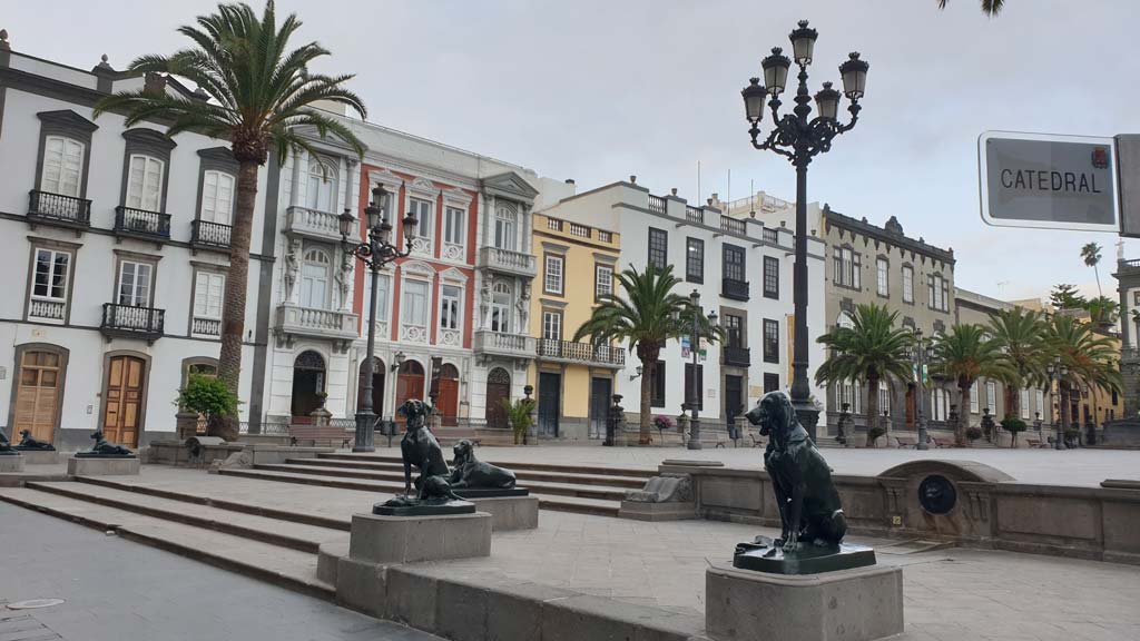 Plaza de Santa Ana, barrio de Vegueta