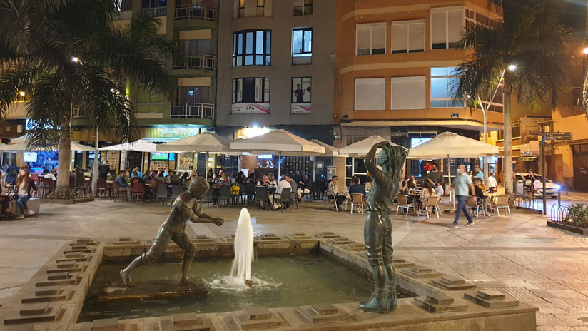 Farray square, nightlife in Gran Canaria