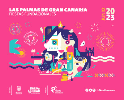 Cartel fiestas fundacionales Las Palmas de Gran Canaria