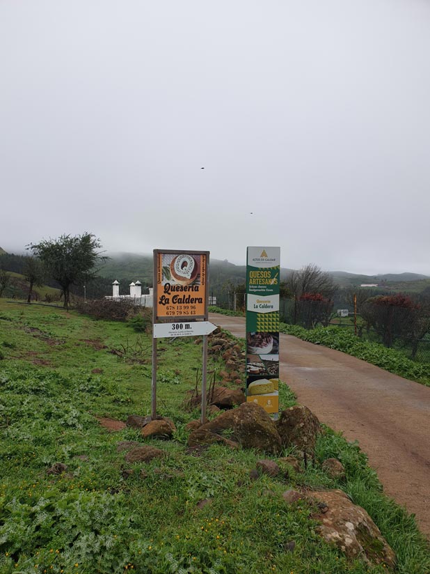 Cheese farm La Caldera in Monte Pavón