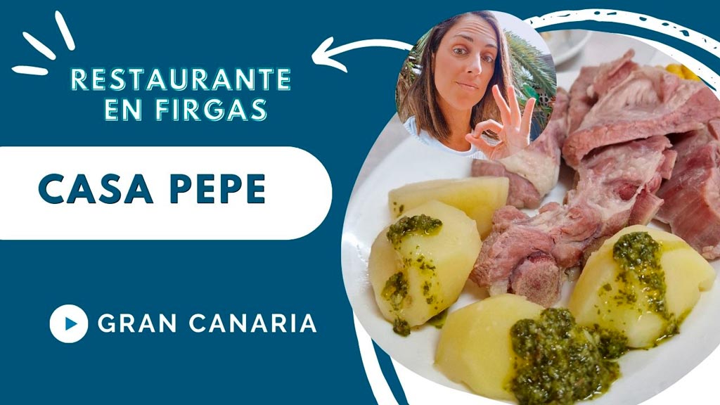 Restaurante en Firgas, Casa Pepe
