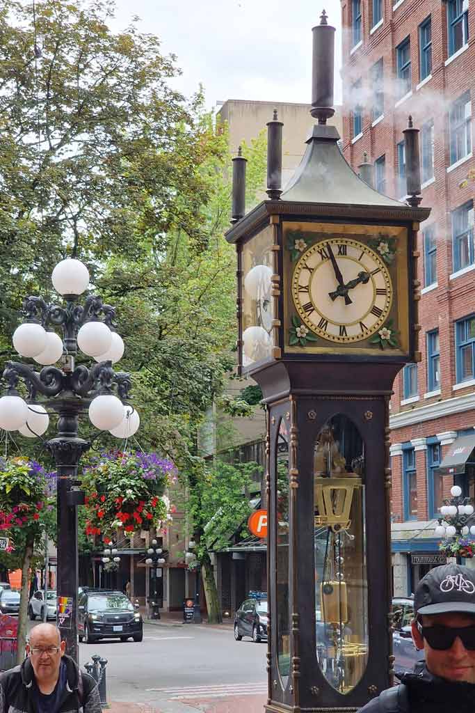 Steam clock en Gastown, Vancouver