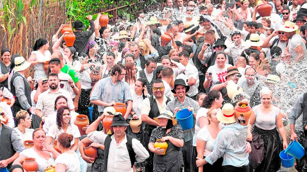 Water Fest in Telde, one of the most popular festivities in Gran Canaria