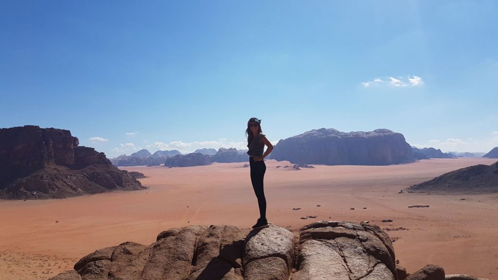 Desert of Wadi Rum. Israel and Jordan trip
